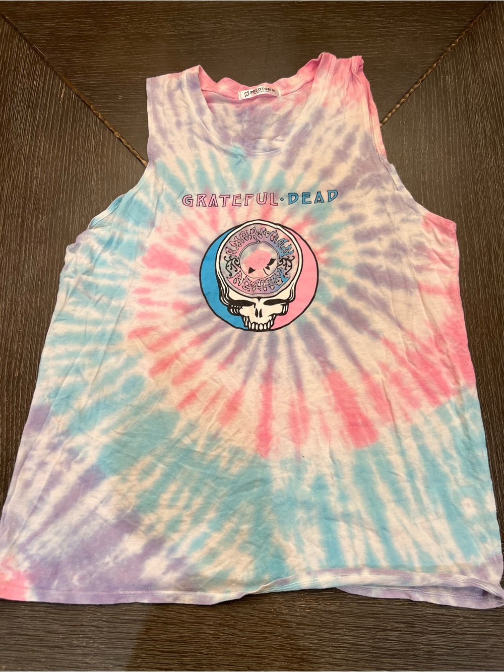 Peloton Tie-Dye Tank Top - Pink, Blue, Purple